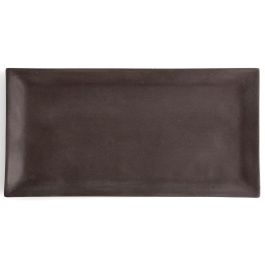 Quid Bandeja Rectangular Cerámica Mineral Gres 15x30 cm Negra Set de 8 Unidades. Apta Lavavajillas y Microondas, Alta Resistencia, Fabricada en España. Precio: 74.50000008. SKU: S2708281