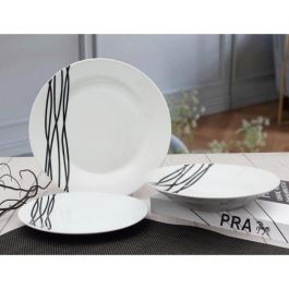 Servicio de porcelana ETNICA de 18 piezas - Blanco Precio: 42.50000007. SKU: B12A636J3H