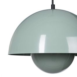 Lámpara Techo Verde Claro Metal 30 X 30 X 22 cm