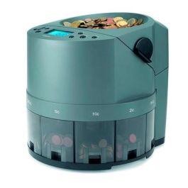 Safescan Contadora y Clasificadora de Monedas Modelo 1450 para Euro, Capacidad 1000 Monedas Precio: 408.59000006. SKU: B1EV6BWTEA