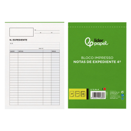 Liderpapel Talonario Notas de Expediente Cuarto Duplo Texto en Portugues Precio: 11.68999997. SKU: B1JMMHDP9G