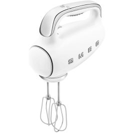 Smeg HMF01WHEU Batidora de Mano, Diseño Retro Años 50, Color Crema