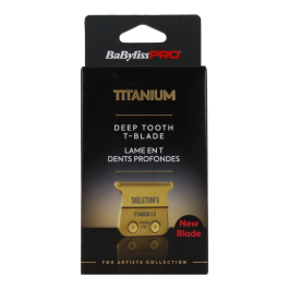 BaBylissPRO Skeleton T-Blade FX707G2ZE - Cuchilla Profesional de Titanio Dorado para Cortes de Precisión y Máxima Durabilidad en Barbería y Peluquería Precio: 30.59000032. SKU: B1JJJPRBE4