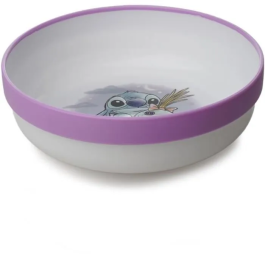 Disney Baby AAAOA51074 Set de Comida de 3 Piezas Lilo y Stitch: Taza, Tazón y Plato Antideslizante