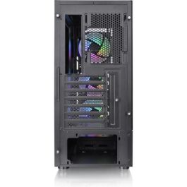 Caja de PC Mid Tower sin fuente de alimentación - THERMALTAKE View 200 TG ARGB (Negro) - ATX/Micro ATX - 3x120mm A-RGB - USB 3.0/2.0 - Vidrio templado