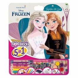 Libro de pegatinas para pintar giga block frozen 5 en 1 Libro de pegatinas para pintar giga block frozen 5 en 1 Precio: 10.69000031. SKU: B17QNKNKKX