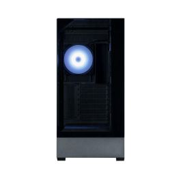 Zalman P40 Prism Black Midi Tower PC Negra para ATX/Micro ATX/Mini-ITX con ventana lateral y bahías 2.5/3.5"