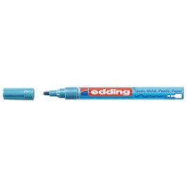 Marcador T.Opaca Perm. Edding  751 Conico Azul Claro Metalico (Set de 10) Precio: 43.3785. SKU: B178RDMRZE