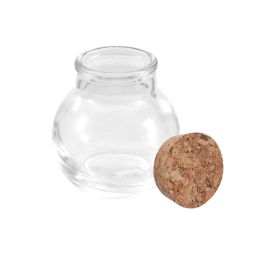 La Mediterranea Tarrito de Vidrio con Tapon de Corcho 85 ml - 6,6 x 7,3 x 6,6 cm (36 Unidades) La Mediterranea Tarrito de Vidrio con Tapon de Corcho 85 ml - 6,6 x 7,3 x 6,6 cm (36 Unidades)