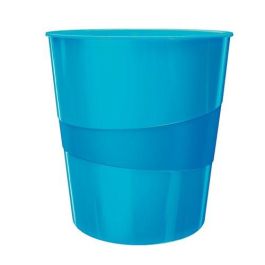 Papelera Plastico Cerrada Leitz Wow 15L Azul Precio: 11.49999972. SKU: B19JB2TP5K