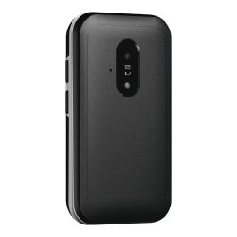Doro Leva E22 LTE - Teléfono Móvil Básico con Concha, Pantalla 2.8", Cámara 0.3 MP, 4G, Batería 1150 mAh, Negro y Blanco