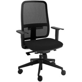 Unisit Silla Blaze Giratoria con Respaldo de Malla, Asiento Acolchado y Reposabrazos Ajustables, Negro Precio: 227.89000003. SKU: B1JW949PVM
