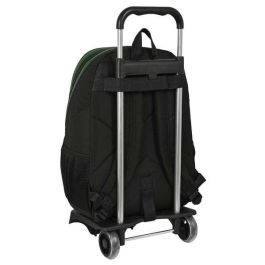 Mochila Escolar con Ruedas Munich Caviar Negro 32 x 44 x 16 cm