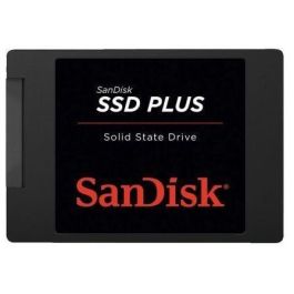 SanDisk Plus SDSSDA-480G-G26 Disco SSD Interno 480GB SATA III | Velocidades: Lectura 535 MB/s / Escritura 400 MB/s