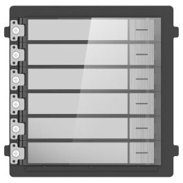 Hikvision Módulo Pulsador 6 Botones con Placa Nombre para Videoportero Modular KD8 Series Pro IP65 Precio: 58.49999947. SKU: B1KN3L9QGD