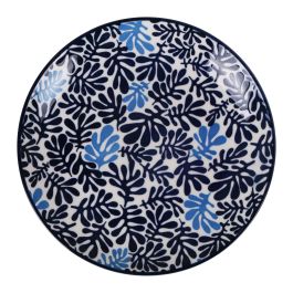 La Mediterranea Fuente Redonda para Servir Estilo Japonés Hana de 20 cm - Surtido de 6 Platos de Mesa (18 Unidades)