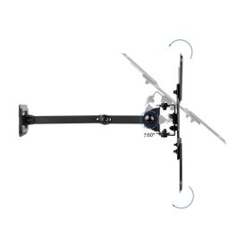 TooQ LP1345TN-B Soporte de Pared Extensible, Giratorio e Inclinable para TV/Monitor de 13-43" (VESA 75-200), hasta 20kg, Negro TooQ LP1345TN-B Soporte de Pared Extensible, Giratorio e Inclinable para TV/Monitor de 13-43" (VESA 75-200), hasta 20kg, Negro