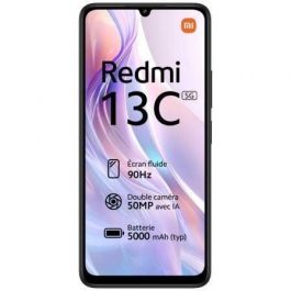 Xiaomi REDMI 13C 5G 4-128 BK Smartphone Pantalla Inmersiva 6.74" 90Hz, Cámara 50MP, Batería 5000mAh, Procesador Dimensity 6100+, Negro Xiaomi REDMI 13C 5G 4-128 BK Smartphone Pantalla Inmersiva 6.74" 90Hz, Cámara 50MP, Batería 5000mAh, Procesador Dimensity 6100+, Negro
