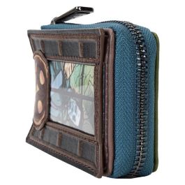 Loungefly Tarjetero Michael Myers Halloween Piel Vegana que Brilla en la Oscuridad con Ranuras para Tarjetas
