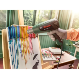 Bosch Pistola de Calor EasyHeat 500 - 2 Configuraciones de Temperatura, Diseño Compacto