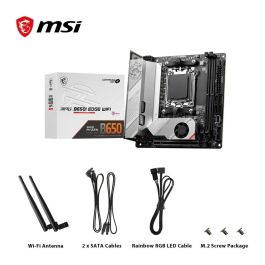 MSI Placa Base MPG B650I Edge WiFi, Socket AM5, Chipset AMD B650, DDR5, Mini-ITX