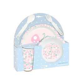 Safta Set de Platos Cubiertos y Vaso Preescolar 260x260x90 mm Precio: 12.50000059. SKU: B19F9DS6ED