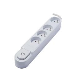 CHACON Regleta con interruptor 4 enchufes 16A 3m blanco CHACON Regleta con interruptor 4 enchufes 16A 3m blanco Precio: 25.4999998. SKU: B1B2GRV5X9