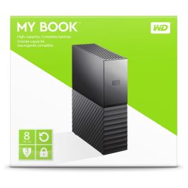 Western Digital Disco Externo My Book V3 8TB 3.5" USB 3.0 WDBBGB0080HBK-EESN