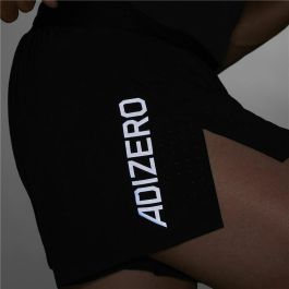 Pantalón Corto Deportivo Adidas Adizero Split Negro