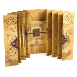 NOBLE COLLECTION Réplica Mapa del Merodeador Harry Potter - Papel, 39x184cm Abierto