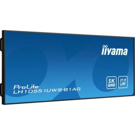 Iiyama LH10551UWS-B1AG Monitor Profesional 105" 5K UW 5120x2160 IPS 24/7 Uso Horizontal y Vertical 8ms 500cd 21:9 HDMI DP USB-C