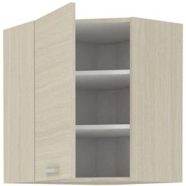 CHAMONIX Mueble esquinero alto 60/60 - Decoración roble claro - L58 x P58 x H72 cm CHAMONIX Mueble esquinero alto 60/60 - Decoración roble claro - L58 x P58 x H72 cm