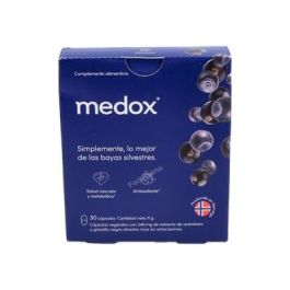 ADVENTIA Medox 30 Cápsulas, Complemento para el Mantenimiento Vascular con Arándano y Grosella Negra Precio: 34.6900004. SKU: B13TGNHBYA