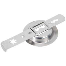 Baumalu 450076 Picadora manual de hierro fundido N.º 8 con accesorios para repostería