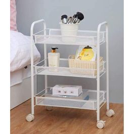 Inde Carrito Auxiliar Confortime de 3 Niveles con Ruedas, 58.7 cm Largo x 26.7 cm Ancho x 7.5 cm Alto (4 Unidades)