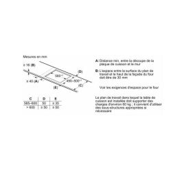 Bosch PIE631HB1E Placa de Inducción Serie 6, 4 Quemadores, Negro, 60 cm (Al 5,1 x An 59,2 x Pr 52,2 cm)
