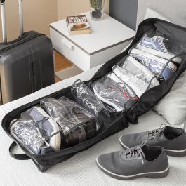 Bolso de Viaje para Calzado Doshen InnovaGoods 12 zapatos Bolso de Viaje para Calzado Doshen InnovaGoods 12 zapatos