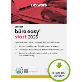 Lexware Büro Easy Start 2025 - Licencia ESD-Download para 1 Dispositivo, 1 Año Precio: 165.5000006. SKU: B19SF5J6V4