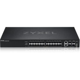 Zyxel XGS2220-30F-EU0101F Switch Gestionado L3, 24 SFP, 4 SFP+, 2 Ethernet 10G, Negro