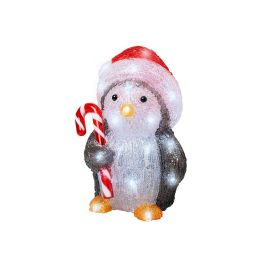 Lumineo Muñecos navideños con led para exterior a pilas, modelos surtidos 491338 - Oso, pingüino, reno y búho