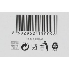 Lav Set 6 Bols Vega 12 cm - 345 cc, Ø12x6.1 cm (8 Cajas)