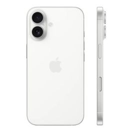 Apple iPhone 16 256GB Blanco, Pantalla 6.1", 5G, Doble SIM, Sistema Operativo iOS 18, Cámara Trasera 48MP, Conexión USB-C Apple iPhone 16 256GB Blanco, Pantalla 6.1", 5G, Doble SIM, Sistema Operativo iOS 18, Cámara Trasera 48MP, Conexión USB-C