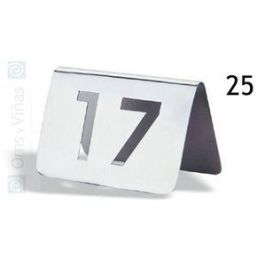 NUM. MESA BERLIN 25 - Número de Mesa de Orfebrería Precio: 3.50000002. SKU: B1FESK89NL