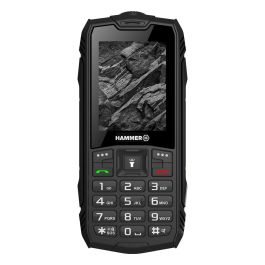 Hammer Rock - Teléfono Móvil Rugerizado IP68 Resistente Agua/Polvo 2.4", Dual SIM, Batería 1800 mAh, Linterna Potente, MicroSD 32 GB, Color Negro Precio: 51.49999943. SKU: B13HWWGCYB