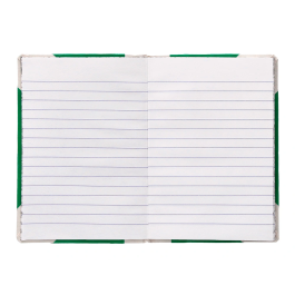 Fernandes Libro Cartone Cosido Din A4+ Rayado Horizontal 50 Hojas 100 Gr Verde