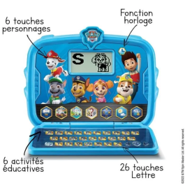 Vtech Mi Tableta Educativa Paw Patrol Idioma Francés