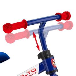 Bicicleta sin pedales azul. 48,5x36x90 cm Bicicleta sin pedales azul. 48,5x36x90 cm