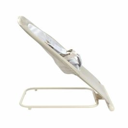 Beaba BEA1701219022704 Tumbona Plegable Eazy Relax, 3 Inclinaciones, Ultra Compacta y Delgada, Greige