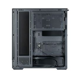 Zalman P40 Prism Black Midi Tower PC Negra para ATX/Micro ATX/Mini-ITX con ventana lateral y bahías 2.5/3.5"