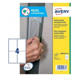 Etiquetas Adh.Avery A4 Polyester Antibacteriana Y Antimicrobiana Removible Caja 10H 139X99,1 Mm 40 Uds.(Am004A4) Precio: 22.68999986. SKU: B18ETAN44W
